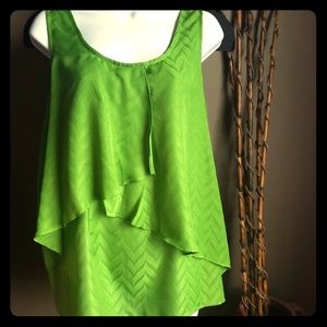 Worthington tank top over lap in front sz Large